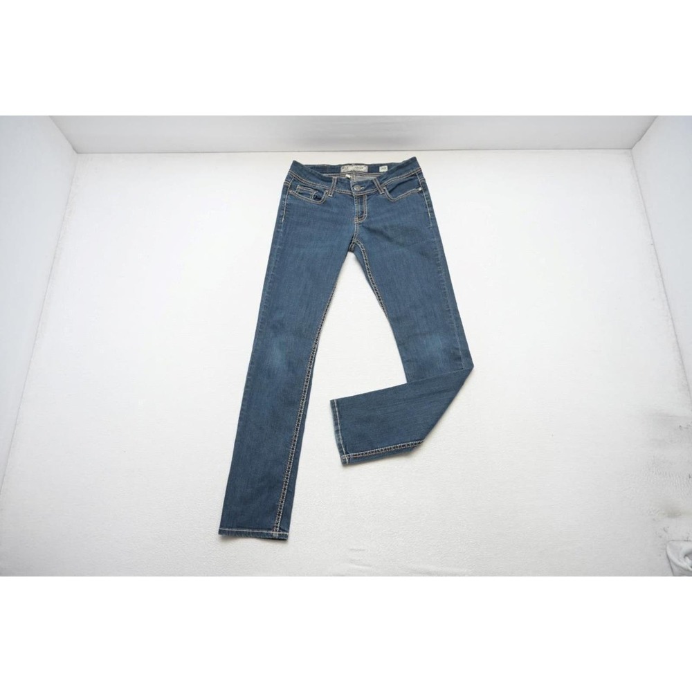 Buckle Black BKE Payton Skinny Stretch Denim Blue Jeans Womens Sz‎ 28 x 32 - Picture 2 of 9